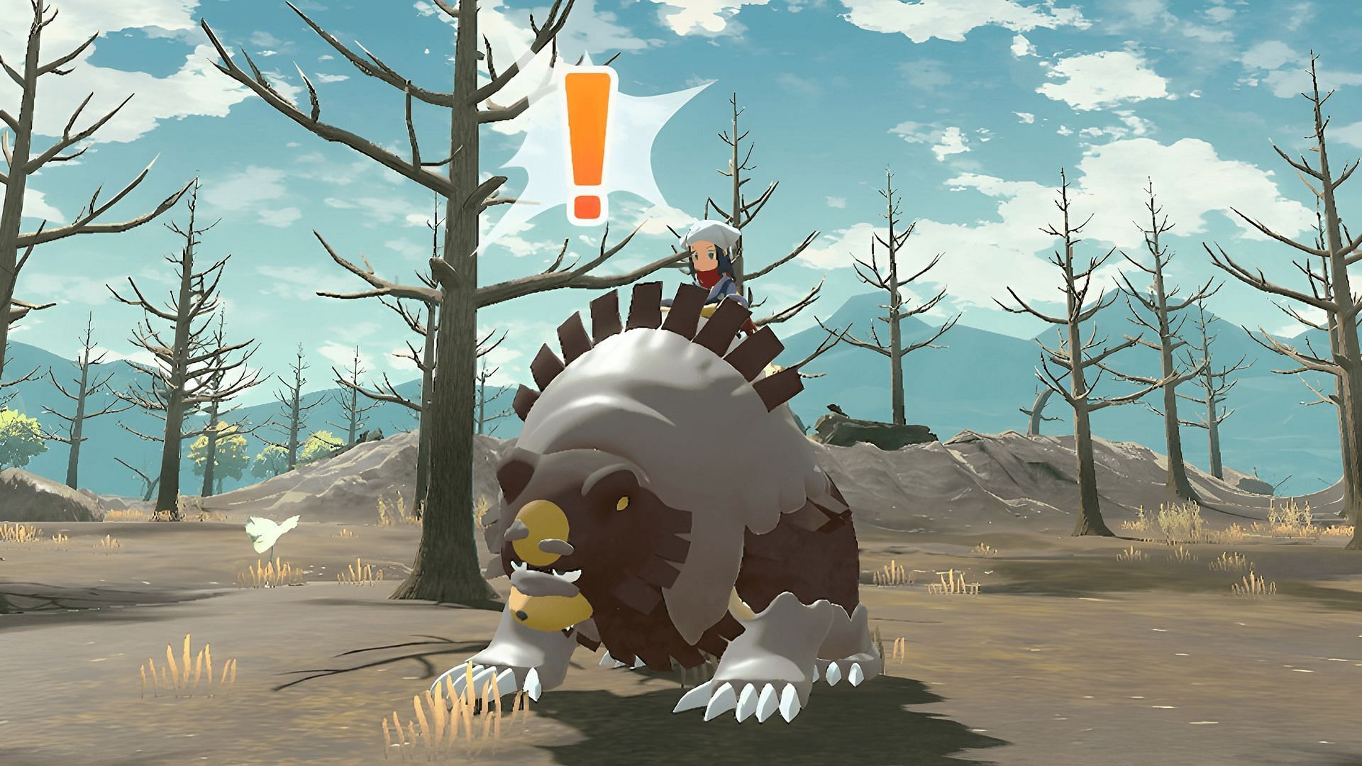 Ursaluna in Pokemon Legends Arceus (Image via TPC)